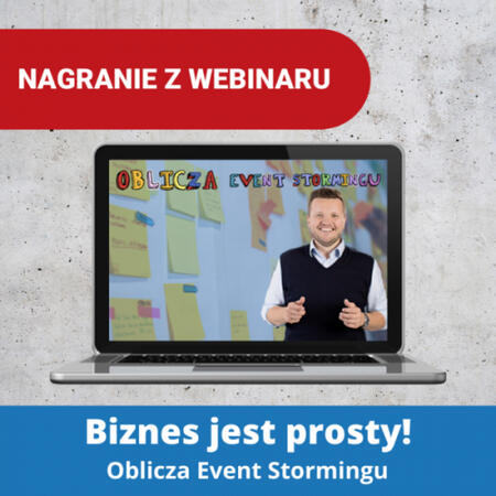 Oblicza Event Stormingu - grafika webinaru