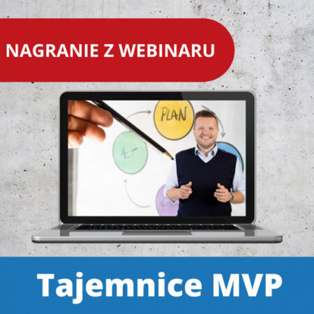 Tajemnice MVP - grafika webinaru