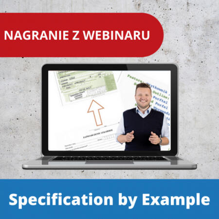 Specification by Example - grafika webinaru